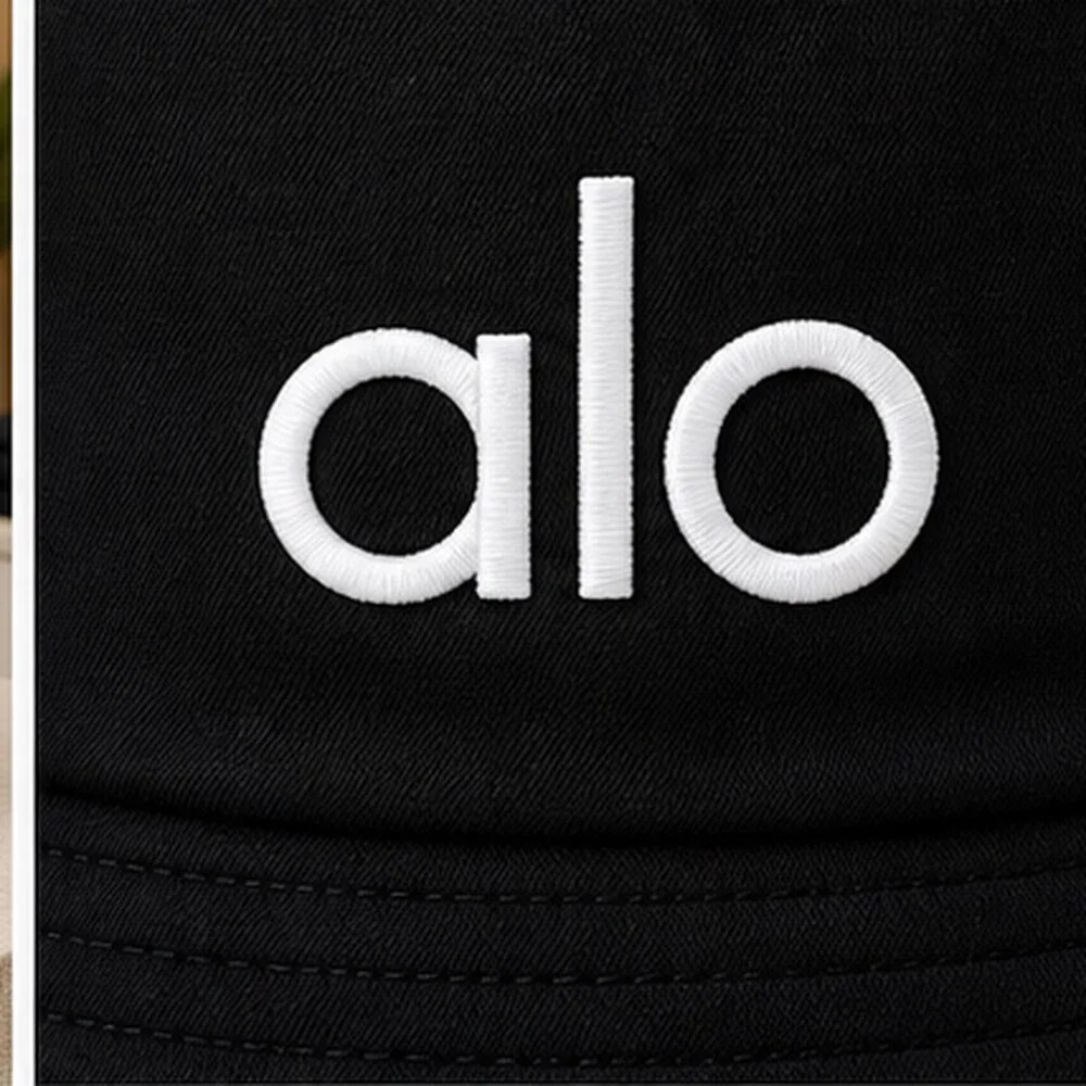 ALO Yoga Black Casual Bucket Hat Activewear